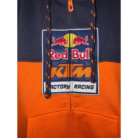 Redbull KTM racing zip up hoodie sz small nwt - Picture 3 of 3